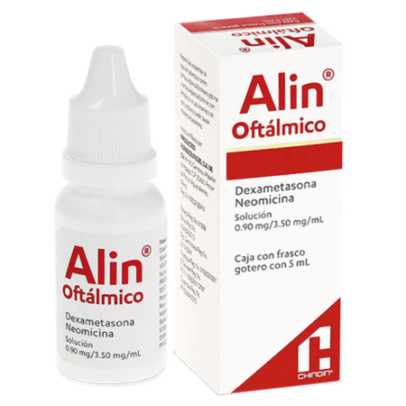 ALIN 0.90/3.50 MG OFTALMICA